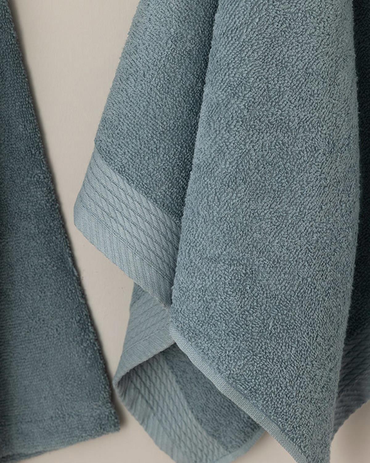 Plain Халат Комплект 2Бр., Памучен, Индиго, L-Xl