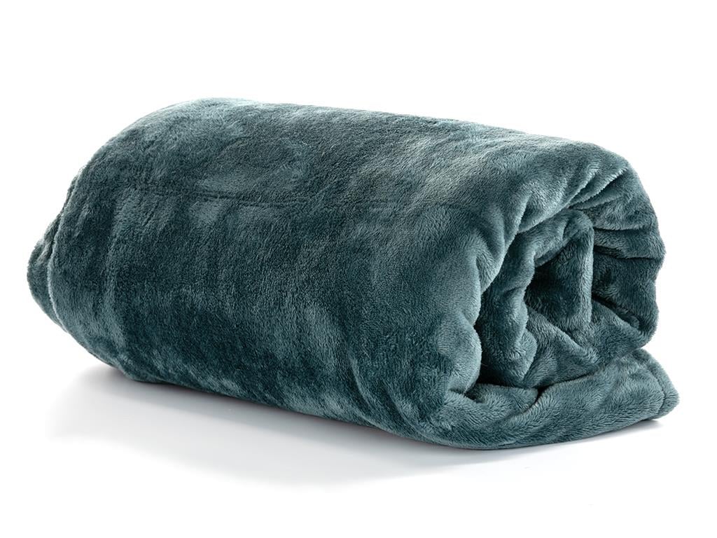 Plain ОДЕАЛО Двоен Ултра софт 200x220 cm Dark Celadon