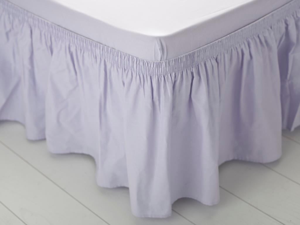 Plain ПОЛА ЗА ЛЕГЛО Двоен Памучен 40x800 cm Light Lilac