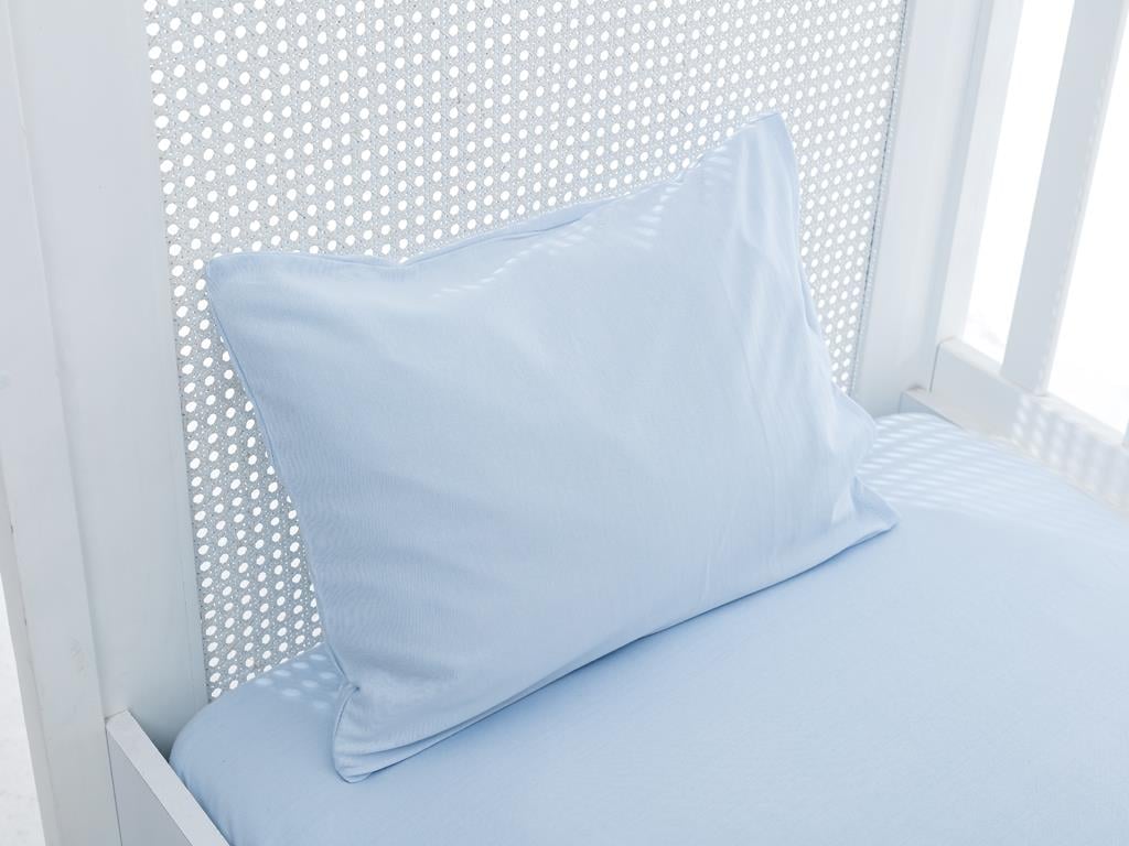 Plain БЕБЕШКО КОМПЛЕКТ С Л Памучно 70x140 cm Blue.