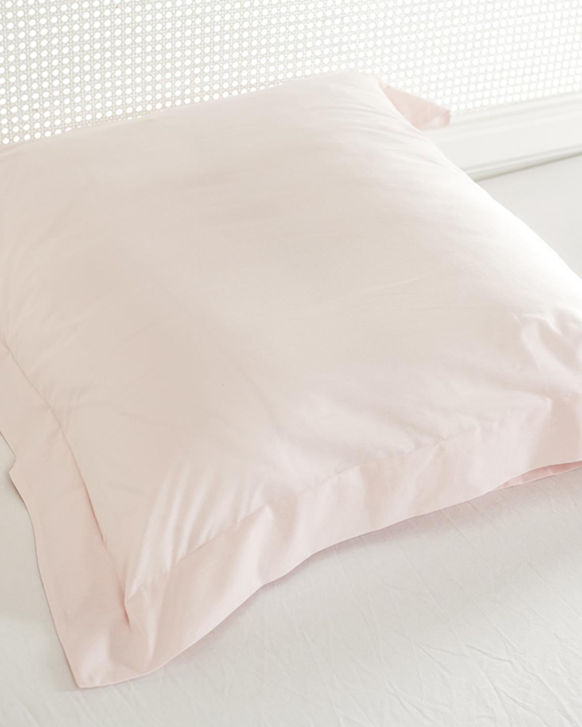 Plain Калъфка За Възглавница Единичен Памучен 70x70 см Розов