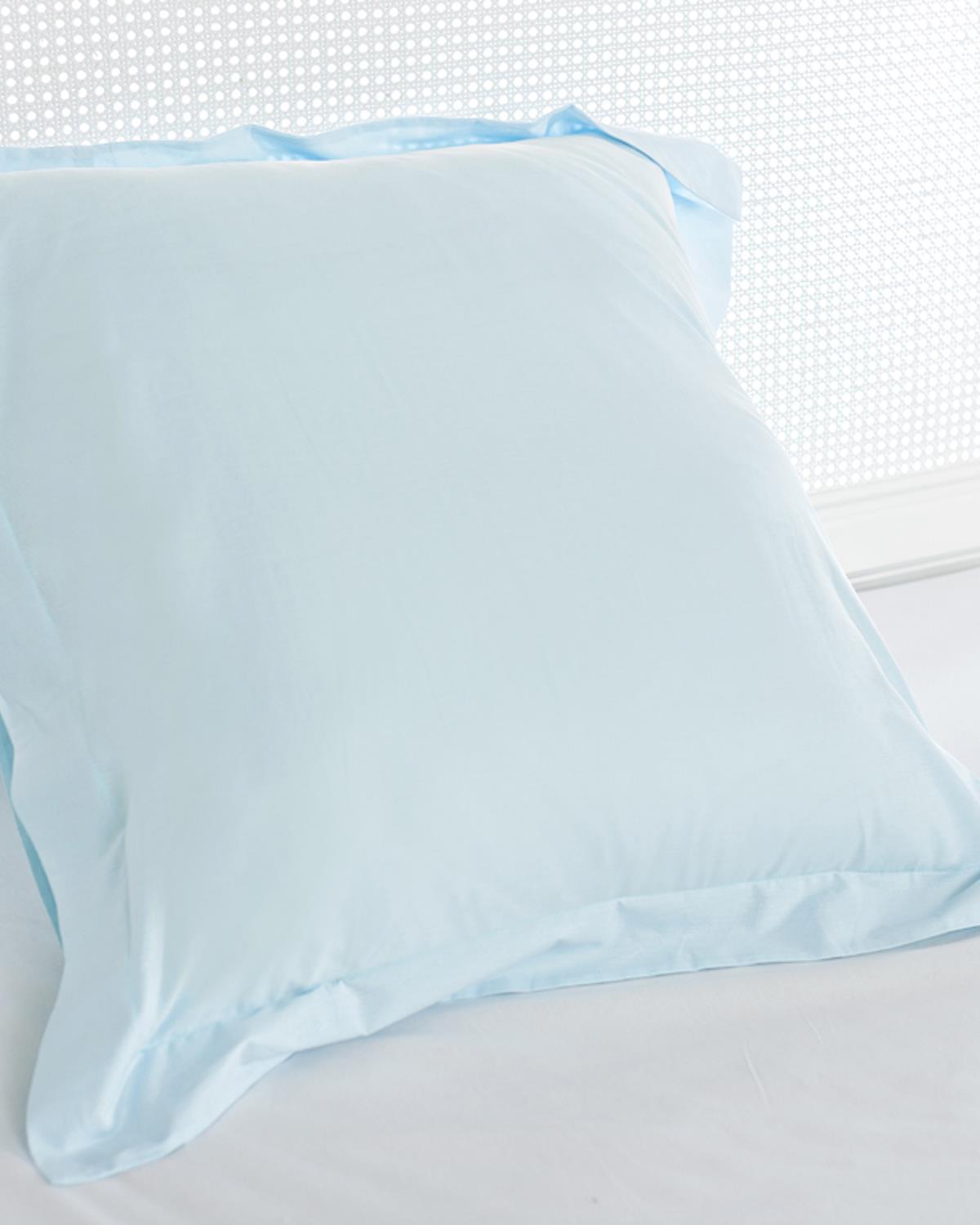 Plain Калъфка За Възглавница Единичен Памучен 70x70 см Тюркоаз