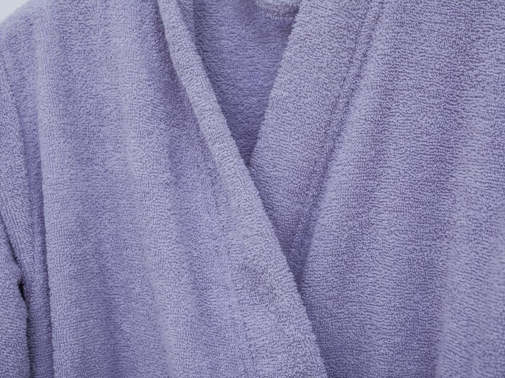 Plain ХАЛАТ Дамски Памучен L Lilac.