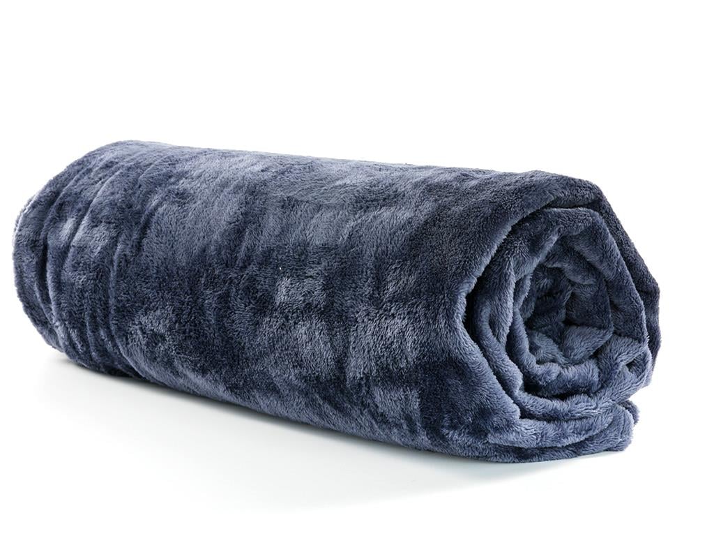 Plain ОДЕАЛО Tek Kişilik Ултра софт 150x200 cm Dark Blue