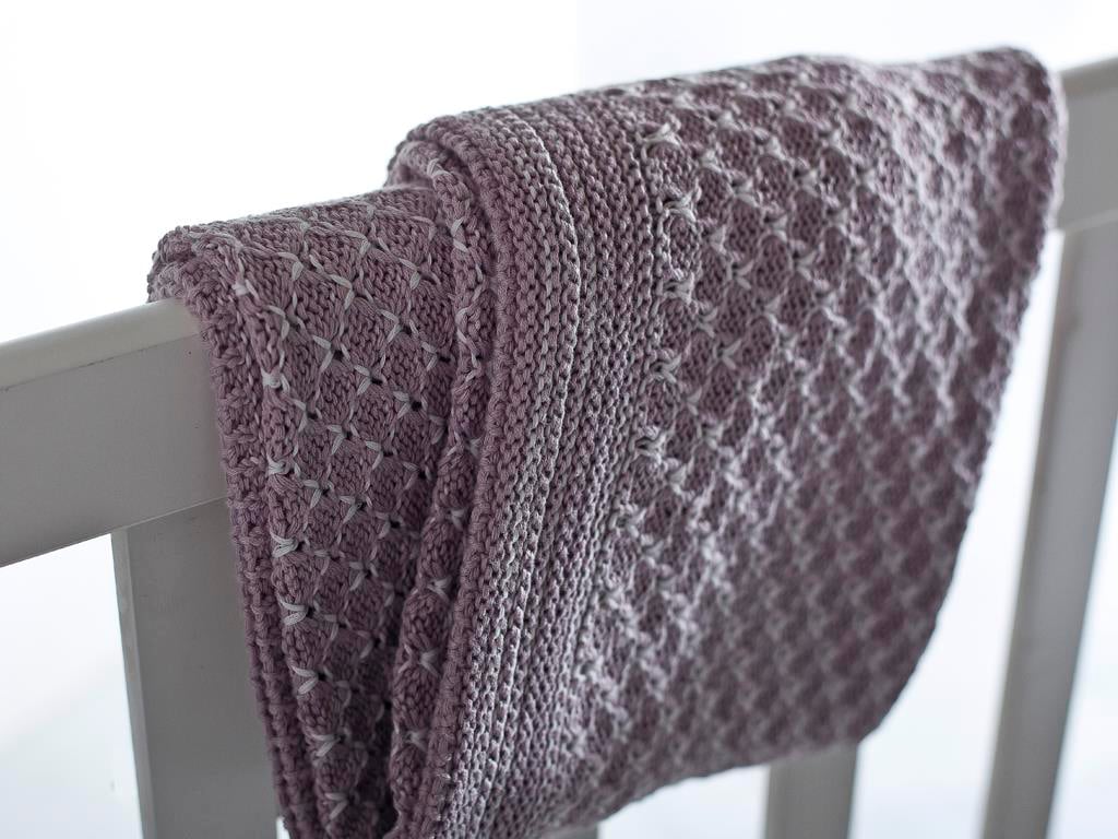 Point БЕБЕШКО ОДЕАЛО Трикотаж 90x90 cm Damson