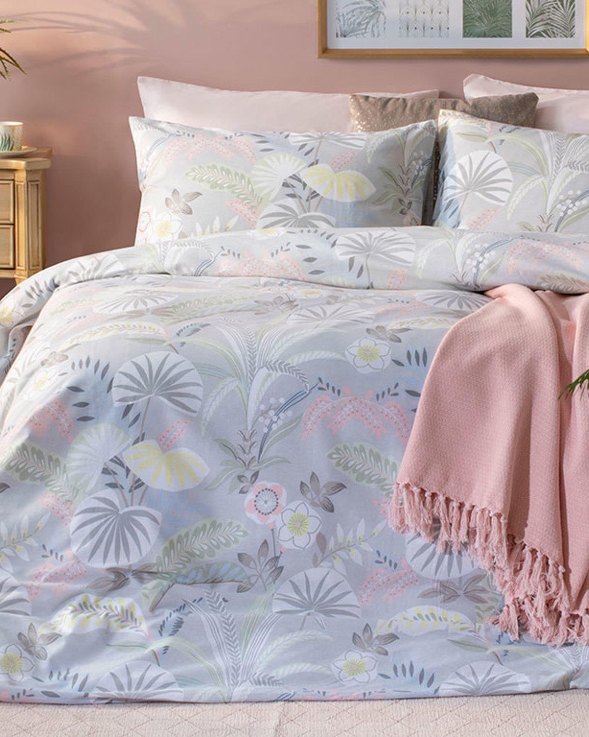 Pure Кувертюра За Легло Двоен Тъкан 240x260 см Розов