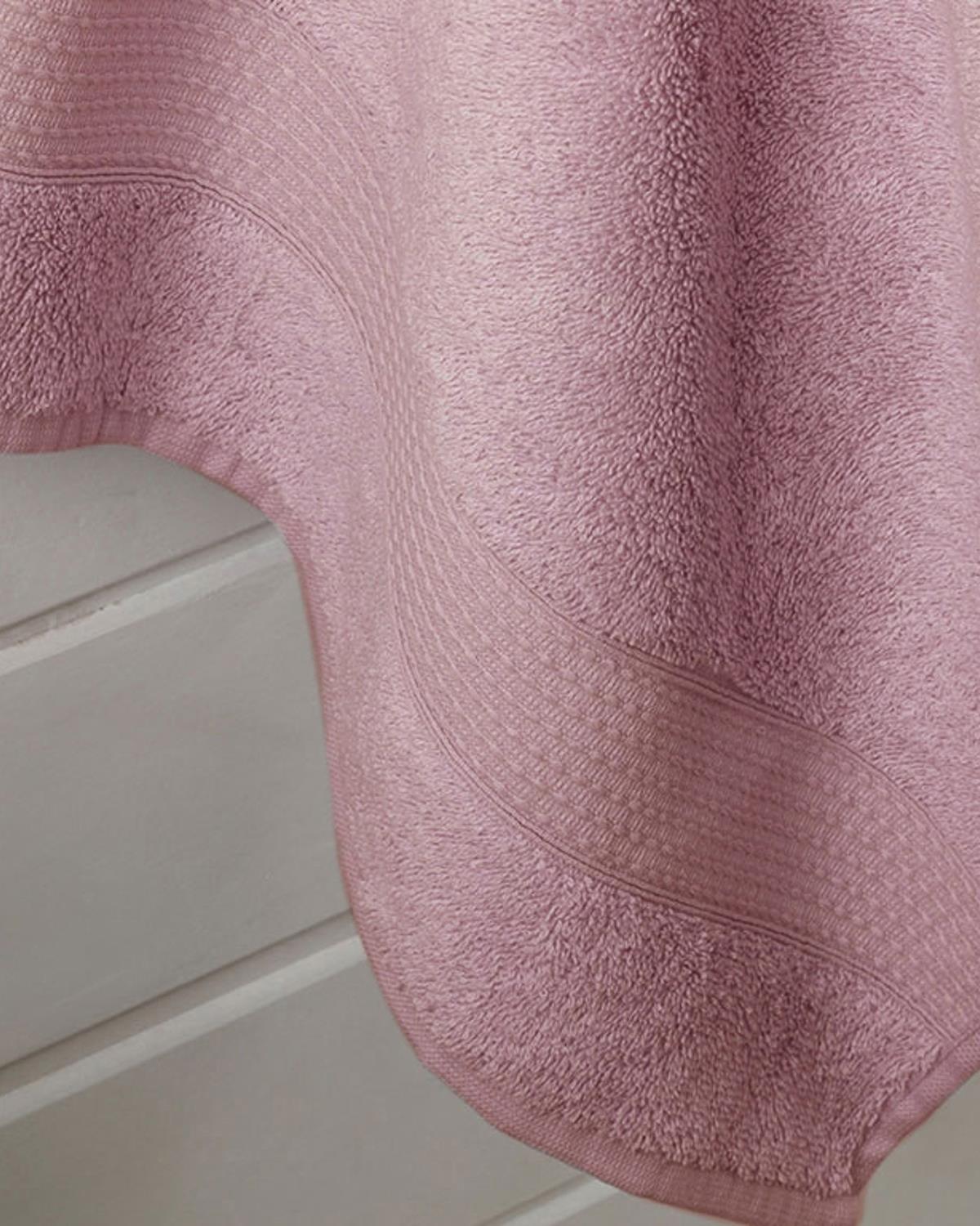 Pure Кърпа За Баня Basic 100x150 см Светла пепел от рози.