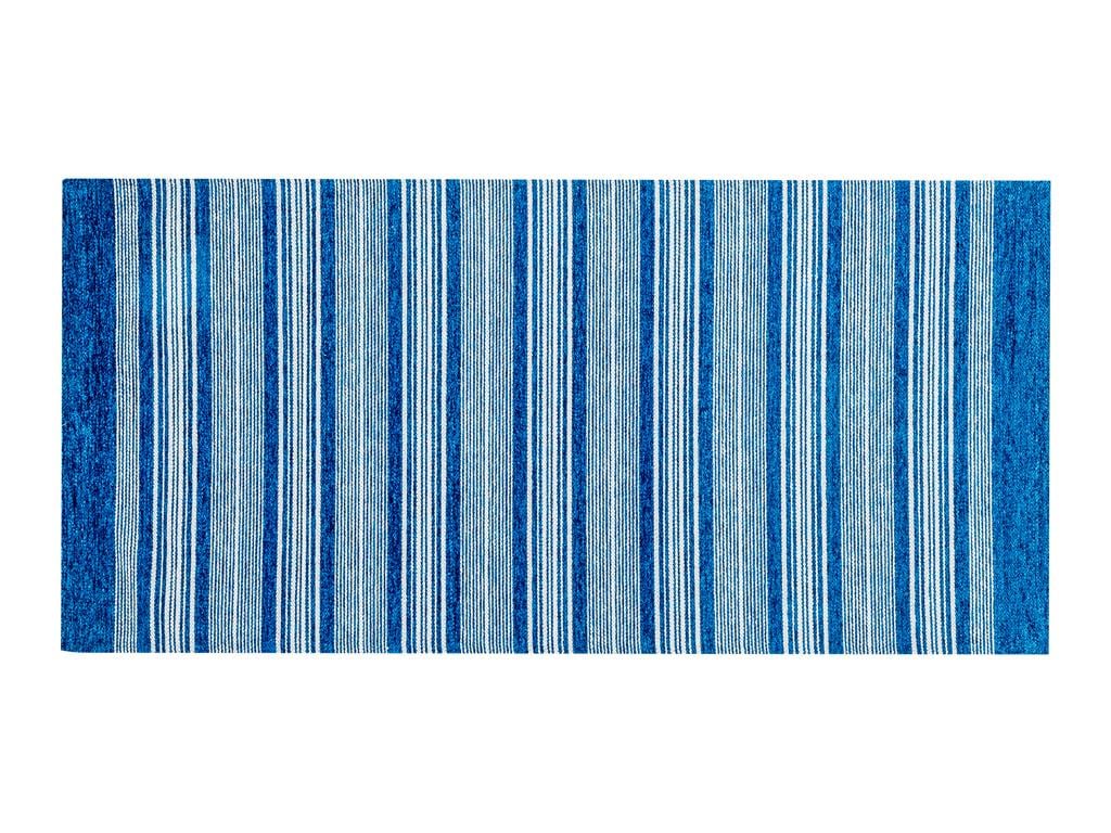 Rainbow КИЛИМ Нехлъзгаща се Шенил Dark Blue