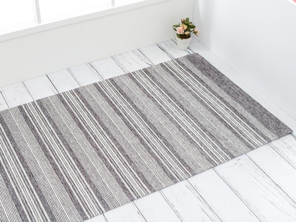 Rainbow КИЛИМ Нехлъзгаща се Шенил Gray