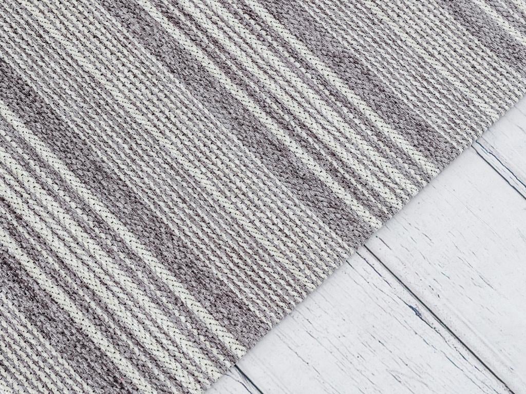 Rainbow КИЛИМ Нехлъзгаща се Шенил Gray