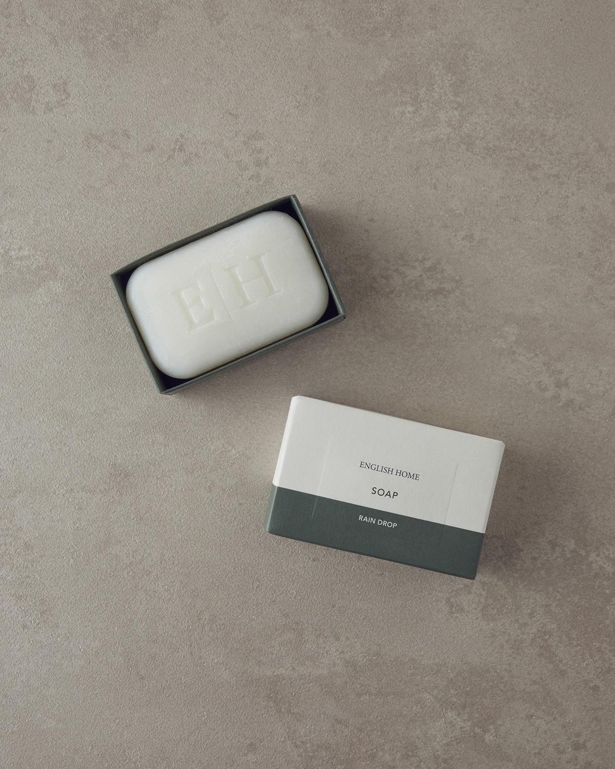 Raindrop Твърд Сапун 100 г Бял