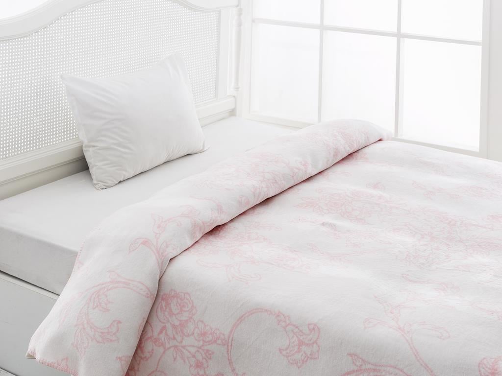 Rambler Rose ОДЕАЛО Tek Kişilik Памучен 150x200 cm Pink