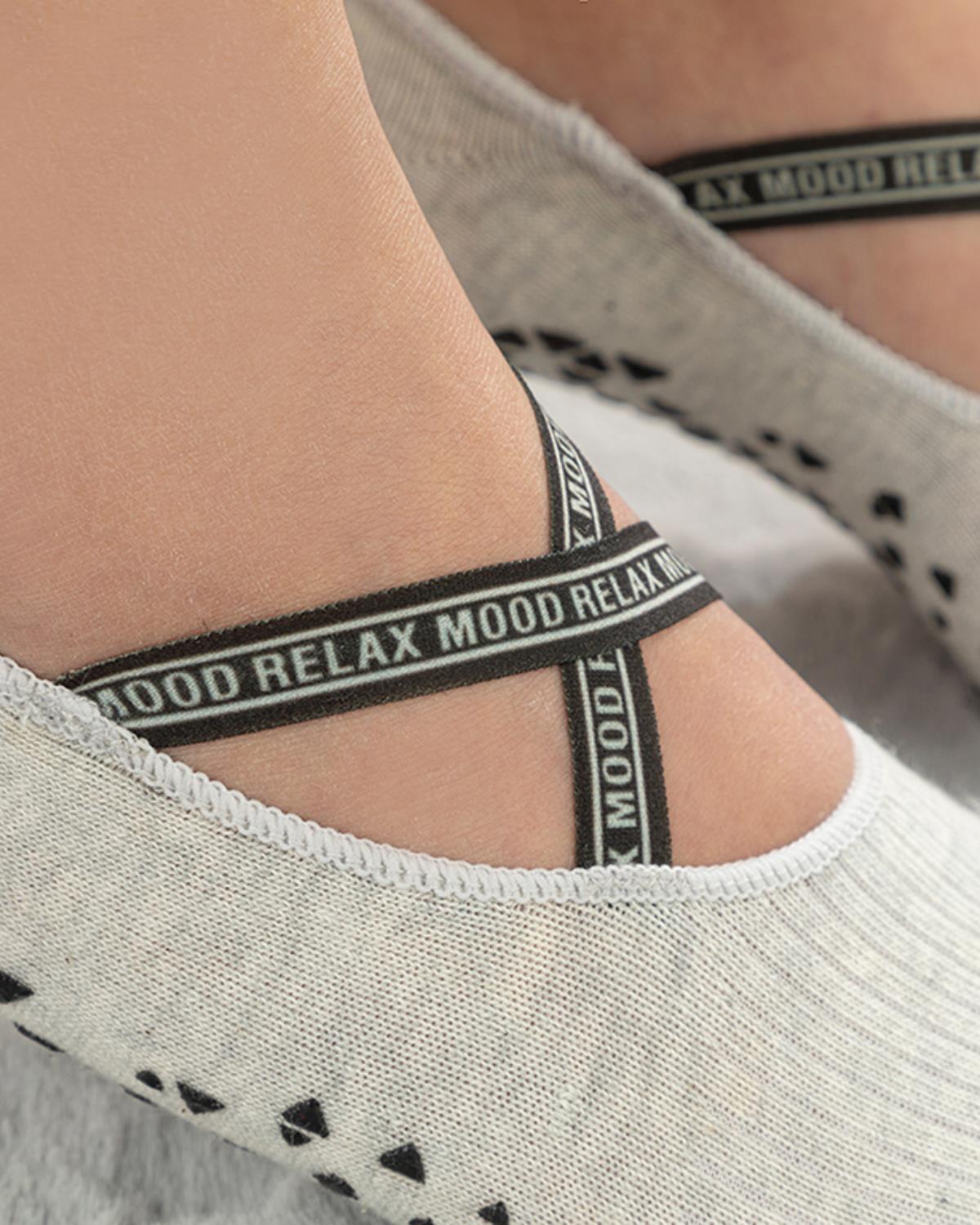 Relax Mood Спортни Чорапи Жена Памук 36-40 Сив