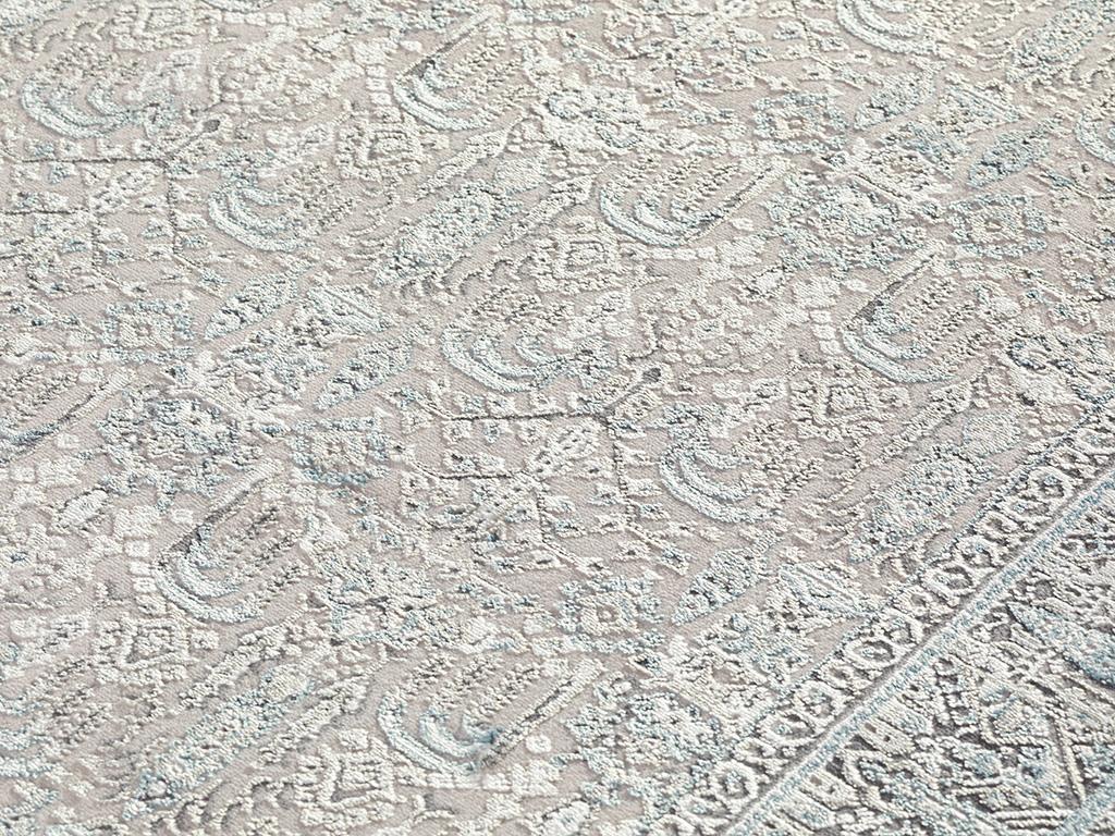 Roman Килим Нехлъзгащ се гръб Жакардово кадифе 120x180 см Син