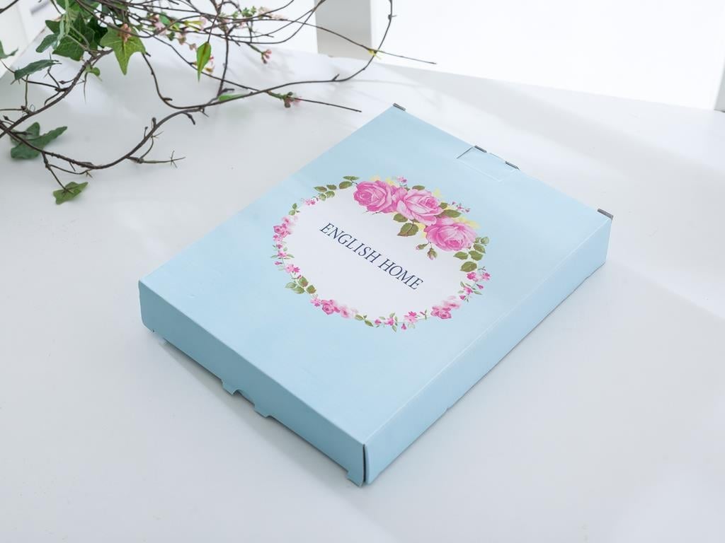 Romano ПРОДЪЛГОВАТА ЧИНИЯ 2 комплекта Порцелан 25 cm Blue.