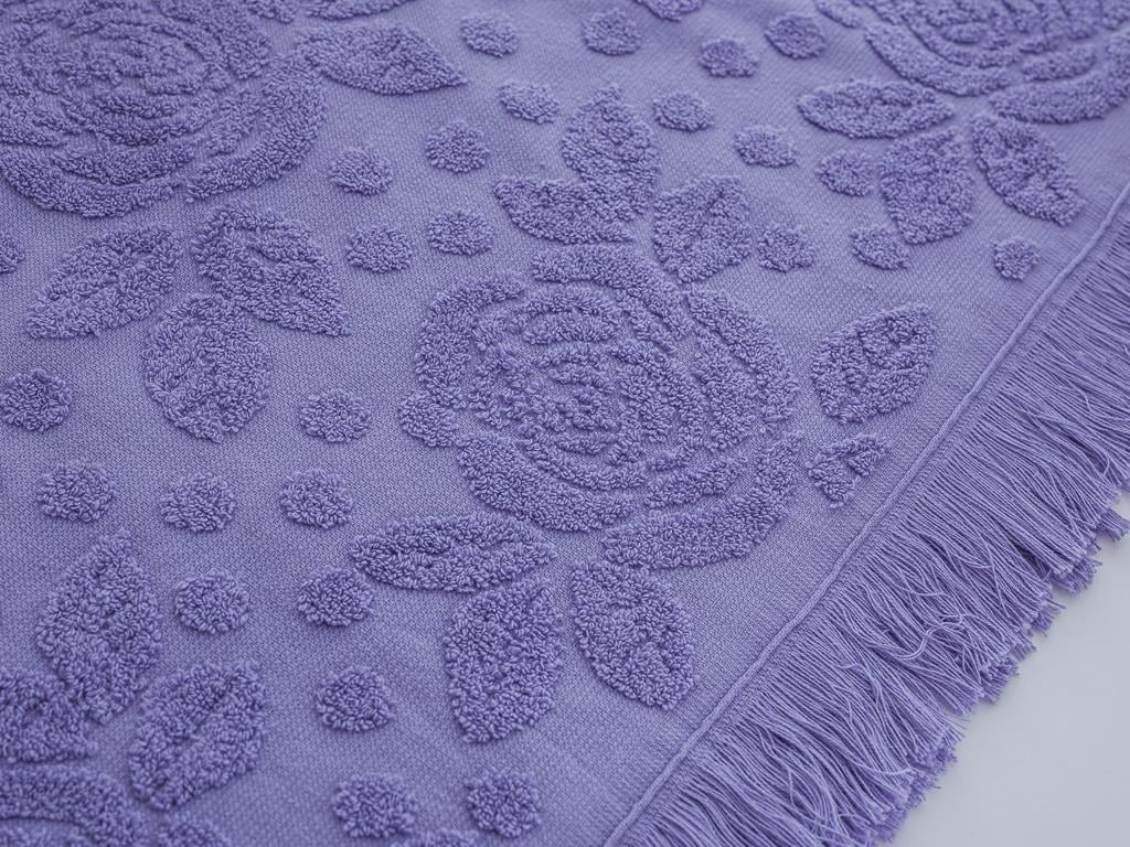 Rosa ХАВЛИЯ ЗА ЛИЦЕ Жакардов 50x76 cm Dark Lilac