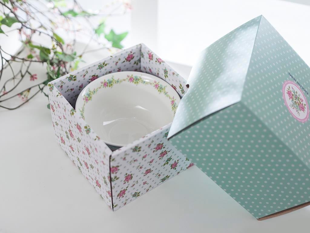 Rose And Lace Купа 2 комплект Bone China 300 ml Pink