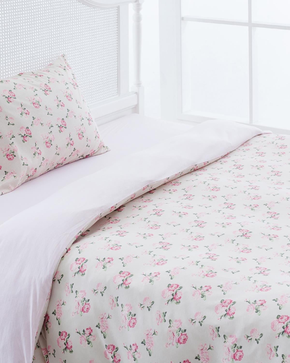 Rose Romance СПАЛНО БЕЛЬО КОМПЛЕ Tek Kişilik Памучно 160x220 cm Light Pink,