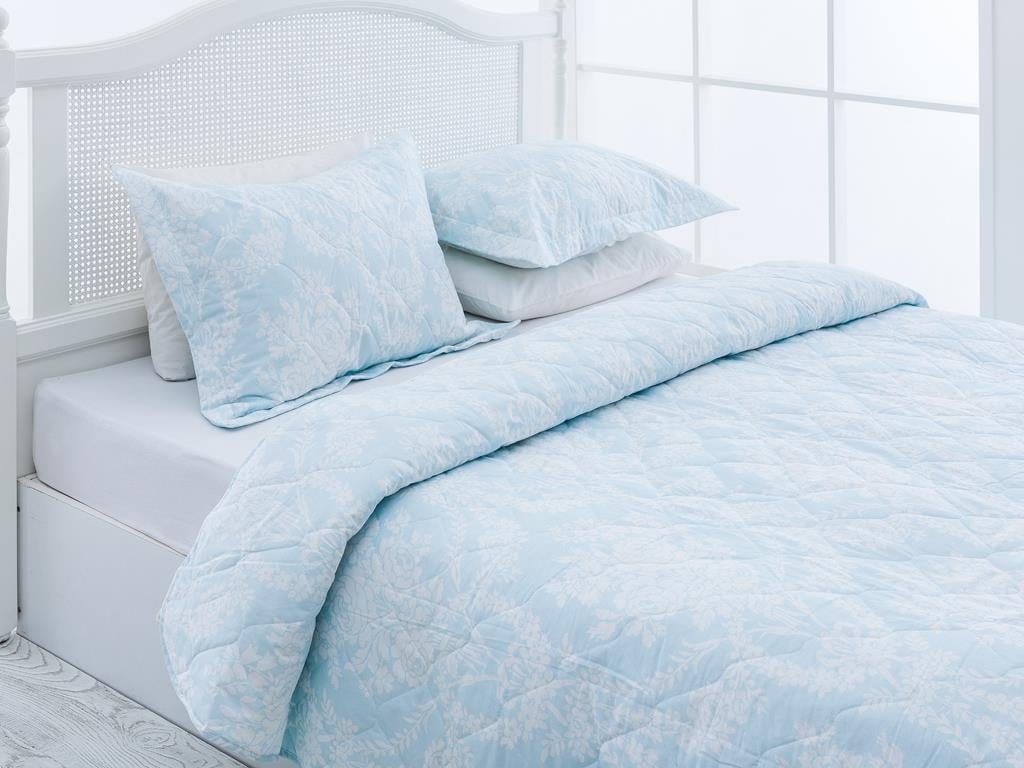 Rosella ПОКРИВКА ЗА ЛЕГЛО К Двоен Памучен 240x260 cm Light Blue