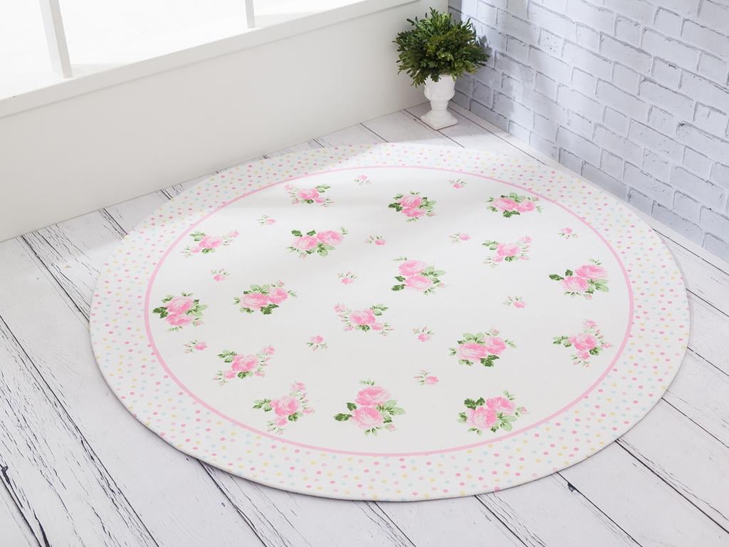 Rosey Rosses КИЛИМ Отпечатано 110R Pink