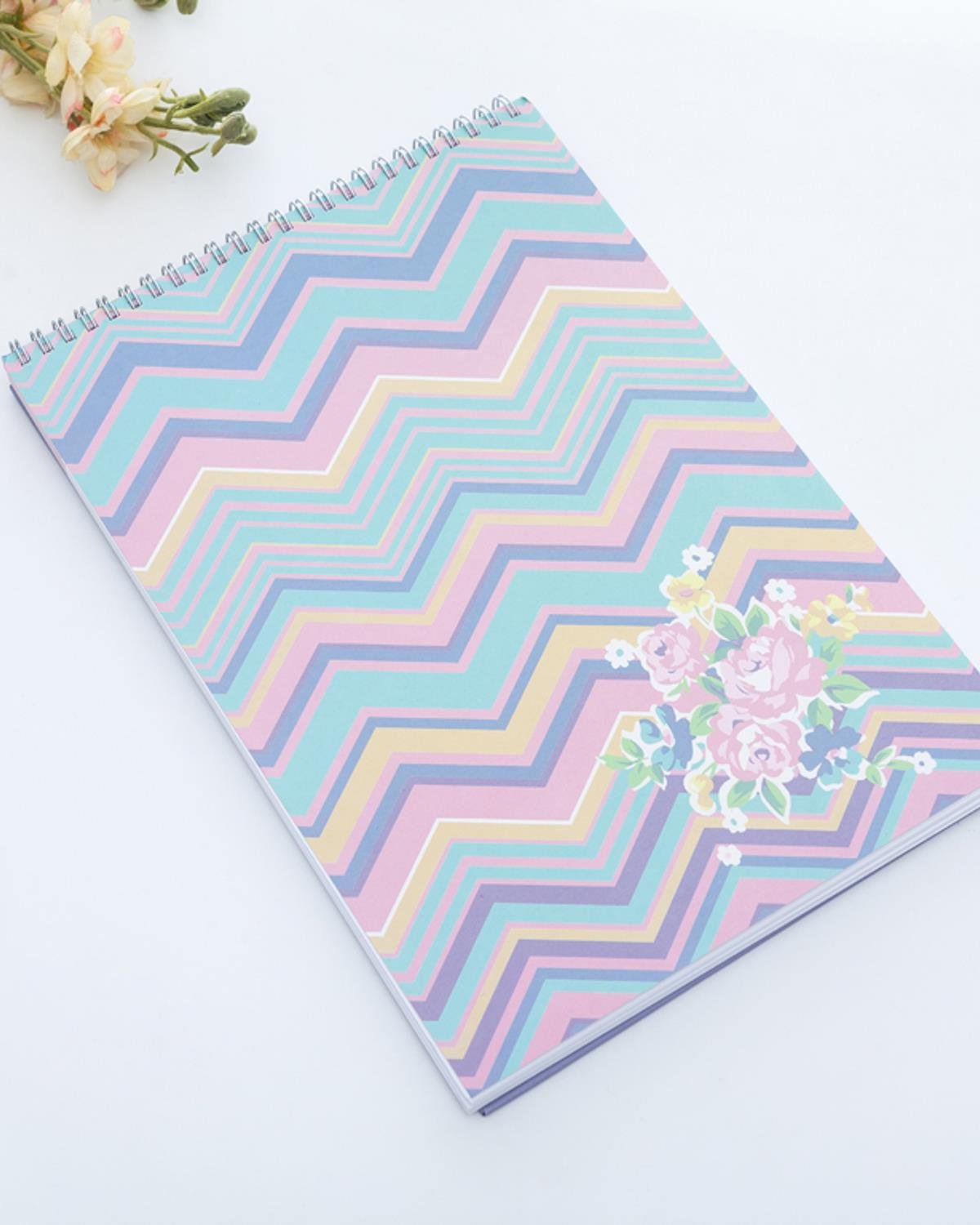 Rosy Days Бележник A4 30,0x21,5x15,5 см Лилав