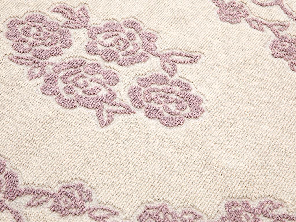 Rosy Life КИЛИМ Памучен 120x180 cm Cream-Lilac