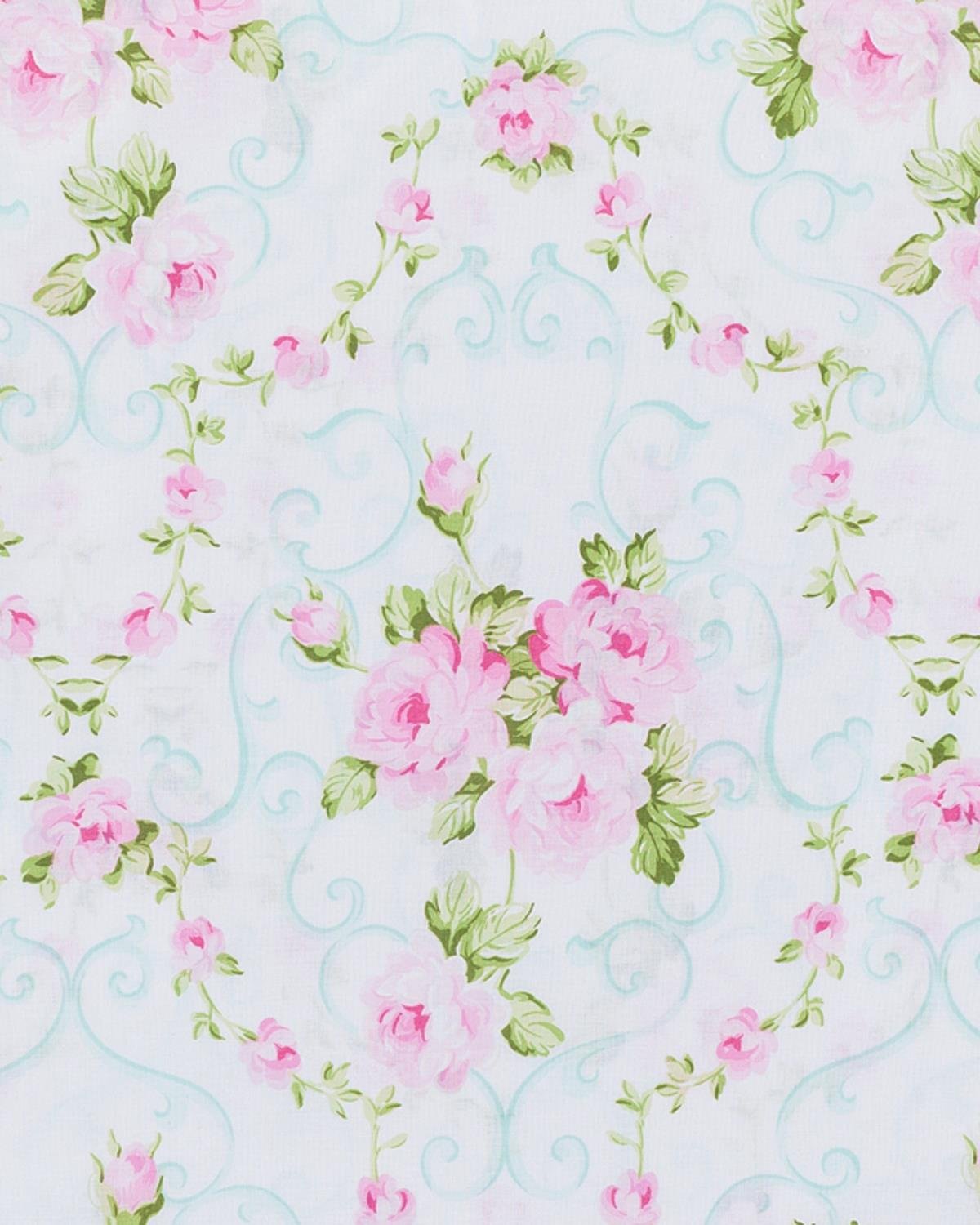 Rosy Love Калъфка За Възглавница 2 бр. Памучен 50x70 см Розов