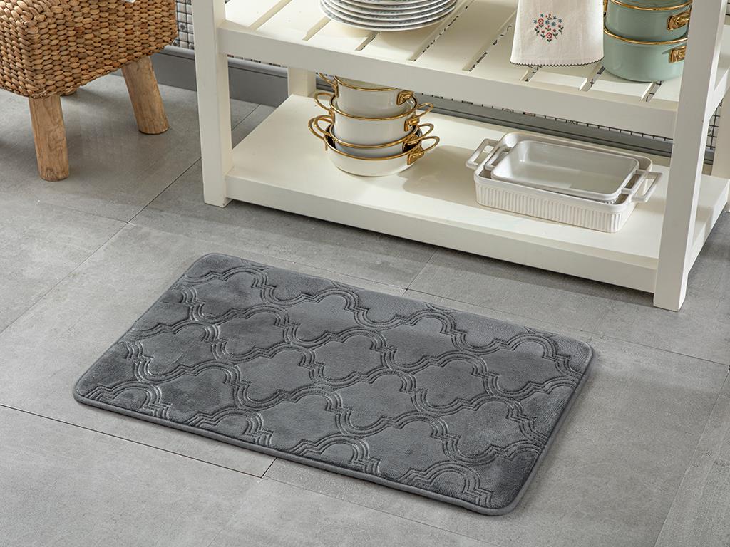Roxbury Emboss Anti-slip Base Kitchen Mat 50x80 cm Anthracite