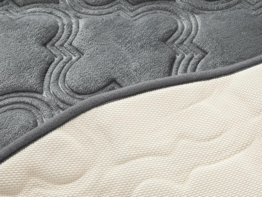 Roxbury Emboss Anti-slip Base Kitchen Mat 90x90 cm Anthracite