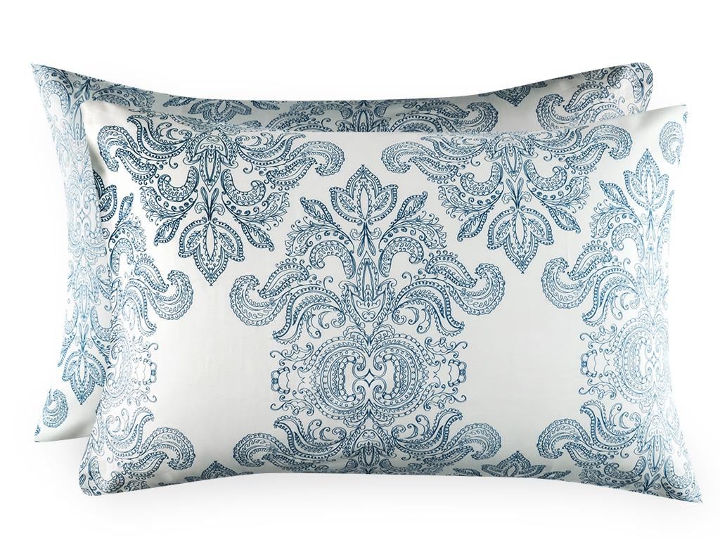 Royalty КЪЛЪФКА ЗА ВЪЗГЛАВНИ 2 комплекта Памучен Сатен 50x70 cm Dark Blue