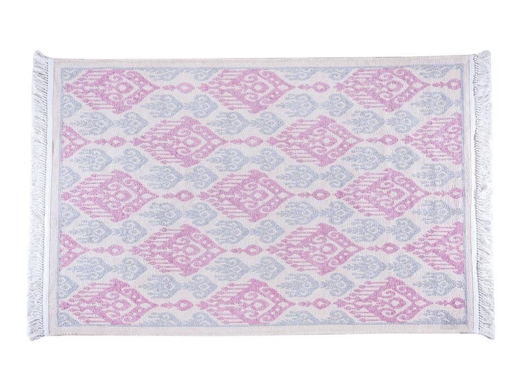 Rug КИЛИМ С пискюли Шенил 120x180 cm Pink-Gray