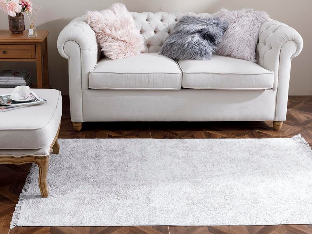 Şal Desen КИЛИМ Полиестер 80x300 cm Gray