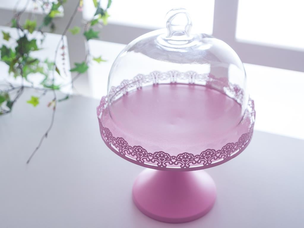 Sare ФАНУС ЗА КЕКС Голяма Ковано желязо Light Pink,