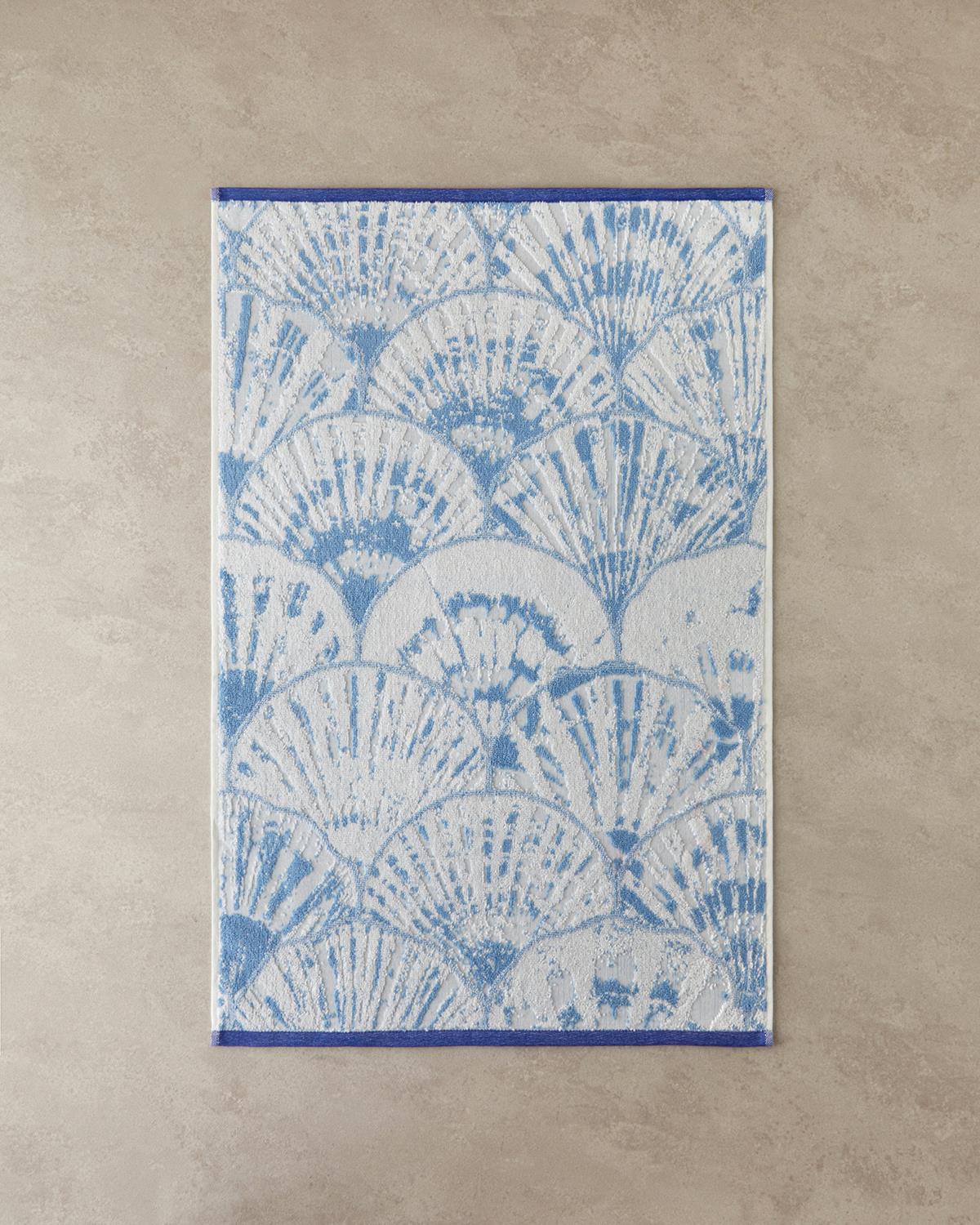 Sea Shell Кърпа За Лице Памучен 50x80 см Син