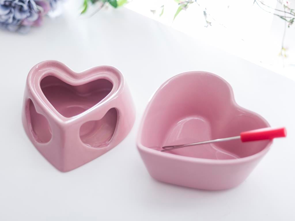 Shade ФОНДЮ КОМПЛЕКТ Stoneware Pink