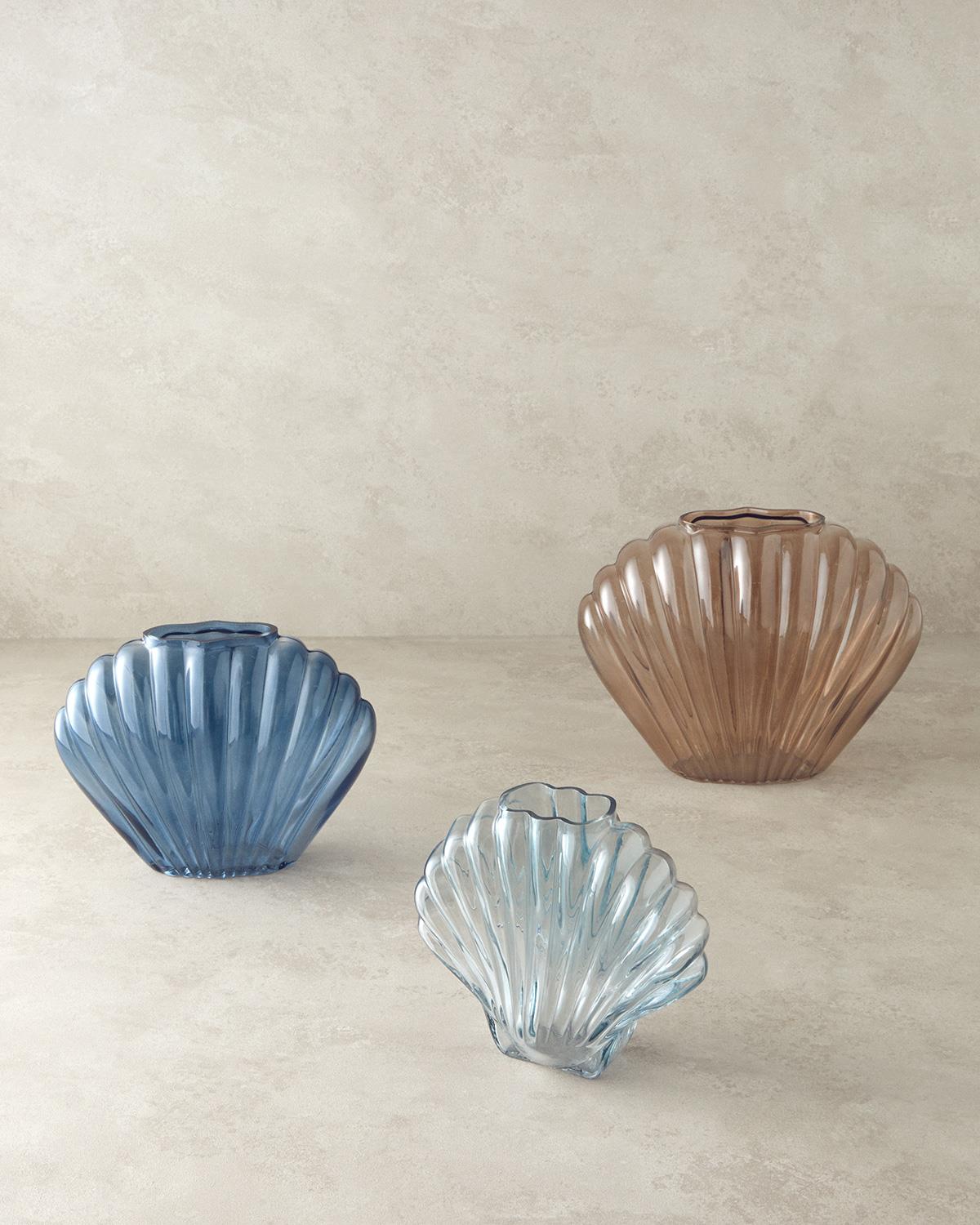 Shell Ваза 16,5 см Светлосин