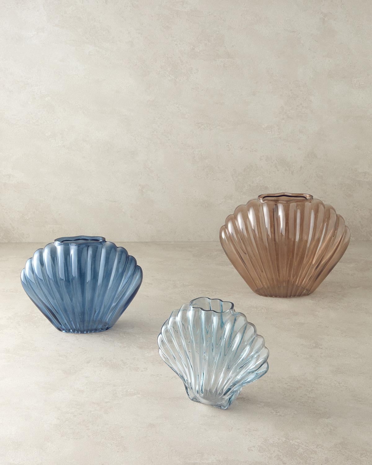 Shell Ваза 21 см Brown