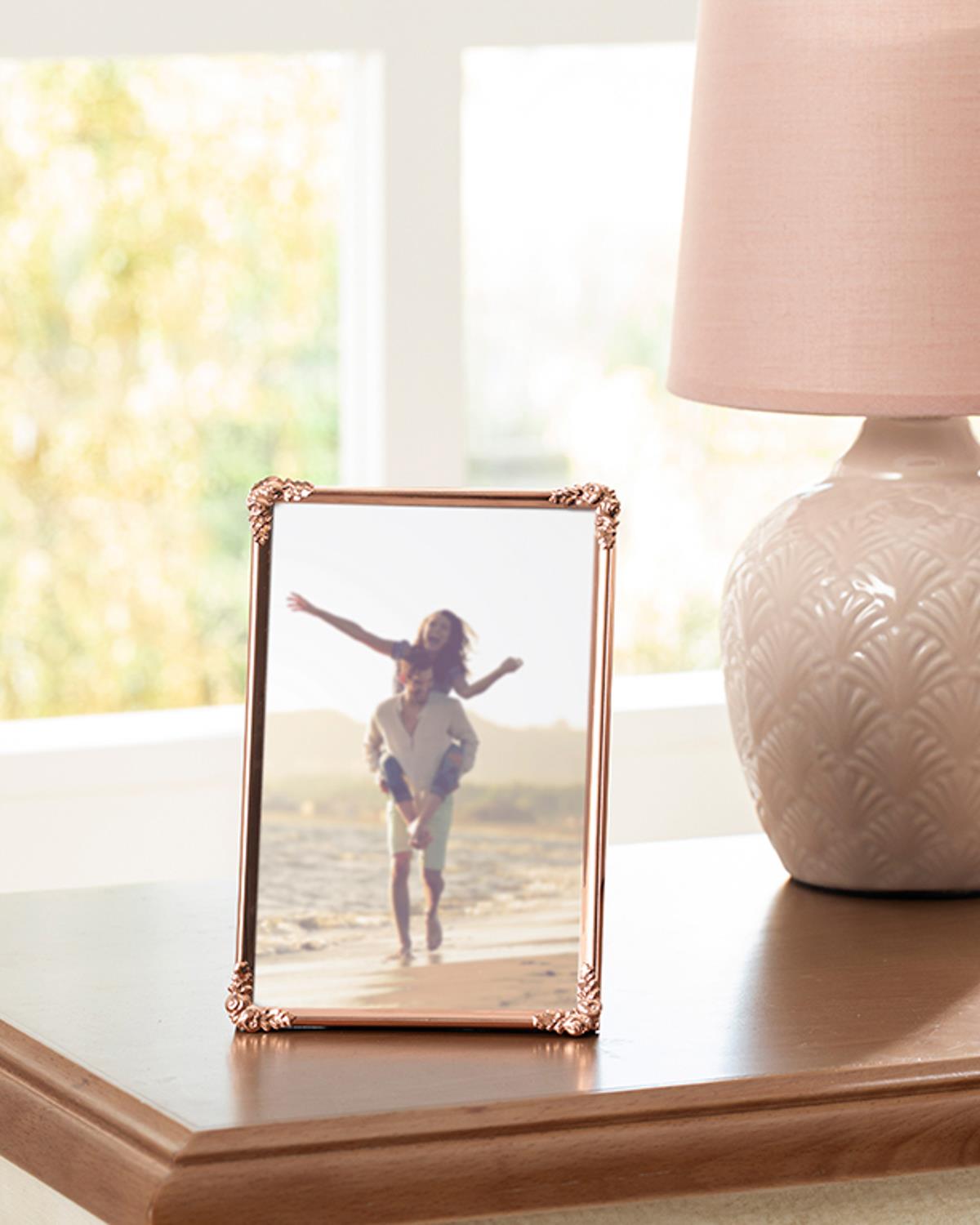 Shine Bright Рамка 11x 16 x 1.2 см Розово златен..