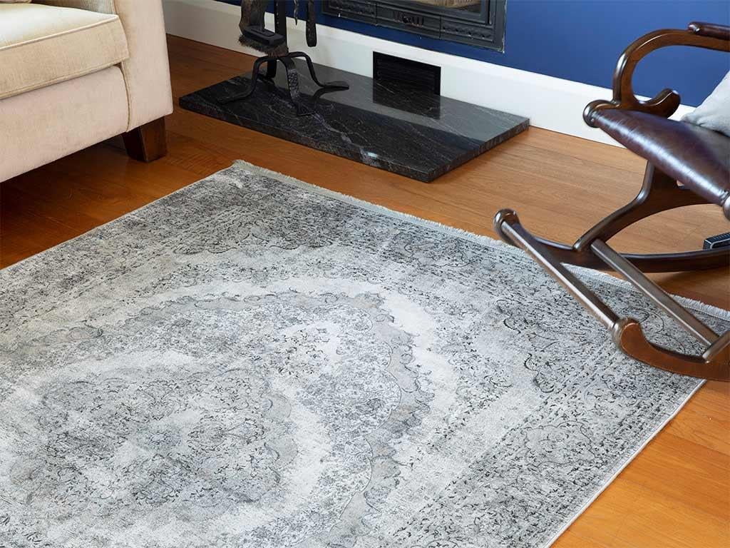 Silk Touch Rena КИЛИМ Кадифе 200x290 cm Gray