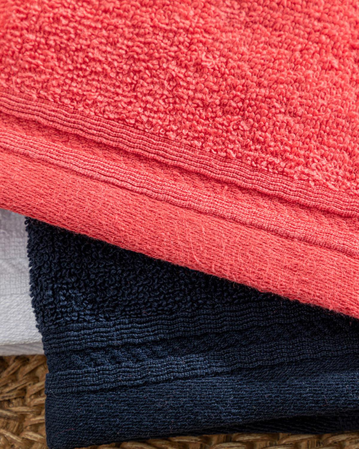 Simple Кърпа За Ръце 3 бр. Памучен 30x30 см Бял - Морскосин - Розов