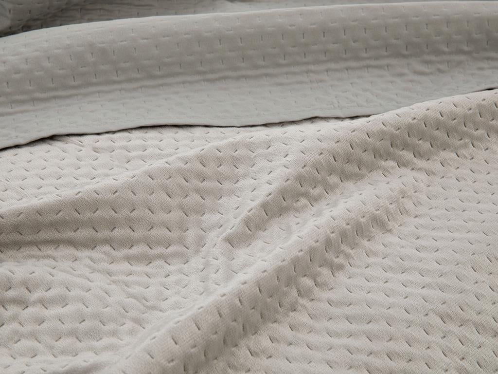 Soft ПОКРИВКА ЗА ЛЕГЛО К Двоен човек Кадифе 240x260 cm Gray