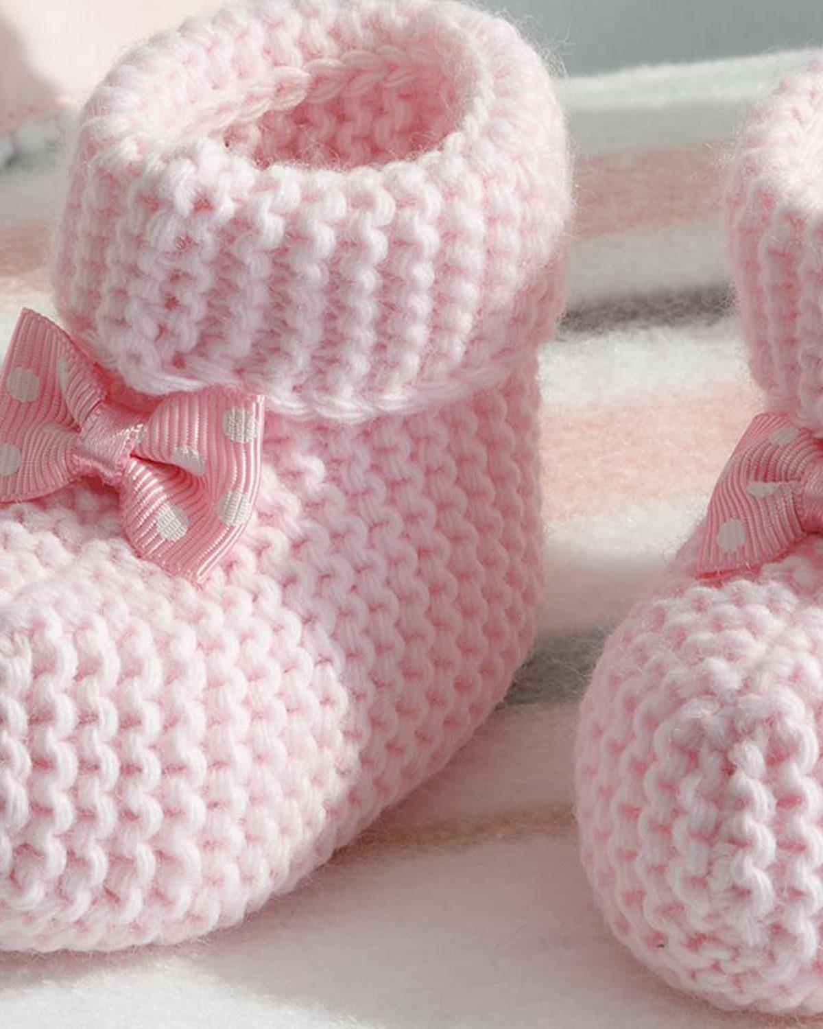 Soft Baby Socks 6-12 Months Powder Pink