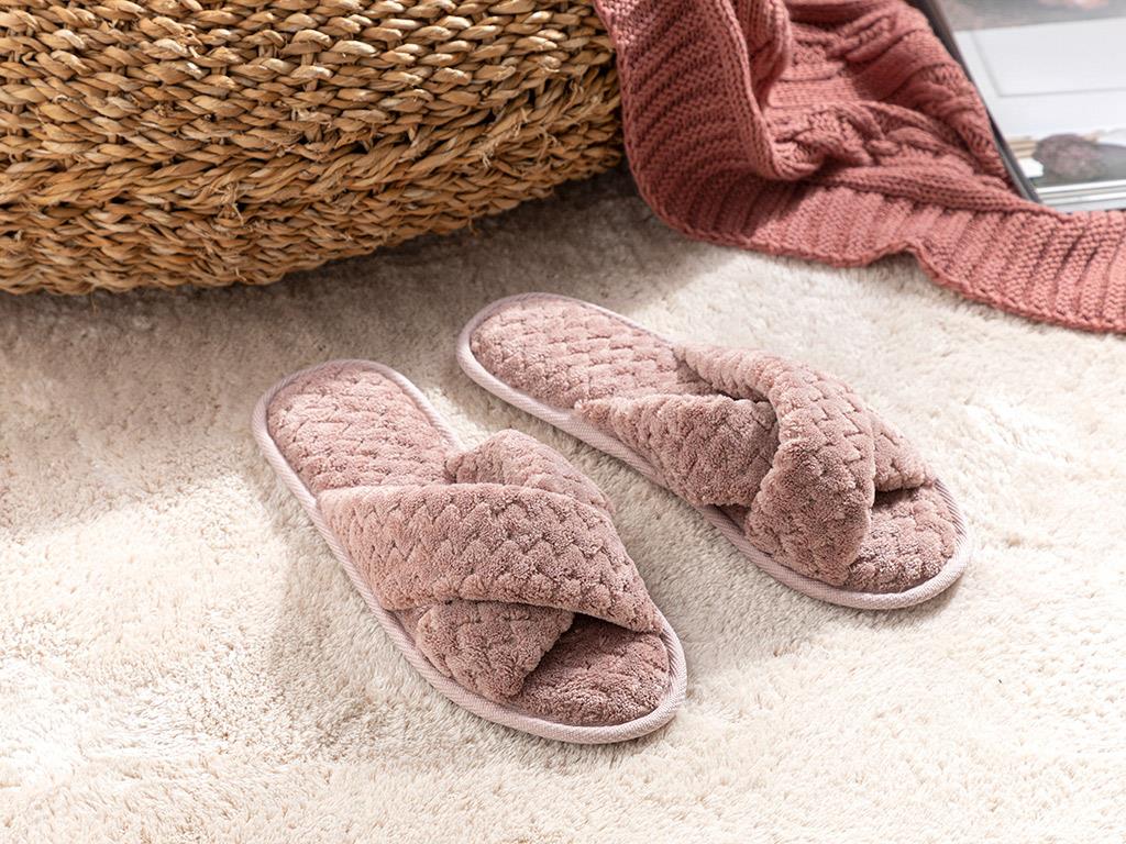 Soft Stripe ПАНТОФИ ЗА ДОМА Дамски Wellsoft 38-39 Rose Color