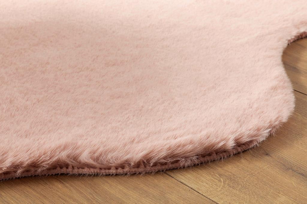 Solid Rabbit КОЖА Полиестер 90x200 cm Pink