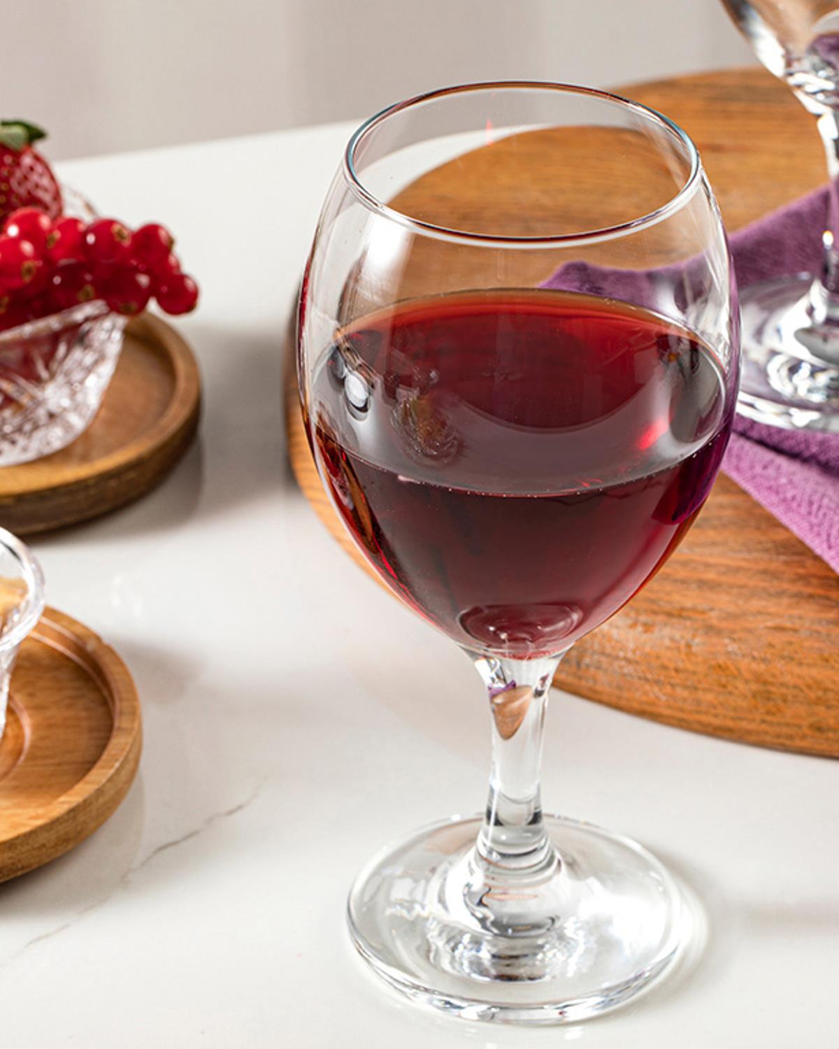 Space Чаши Със Столче 3 бр. Стъкло 330 мл Прозрачен