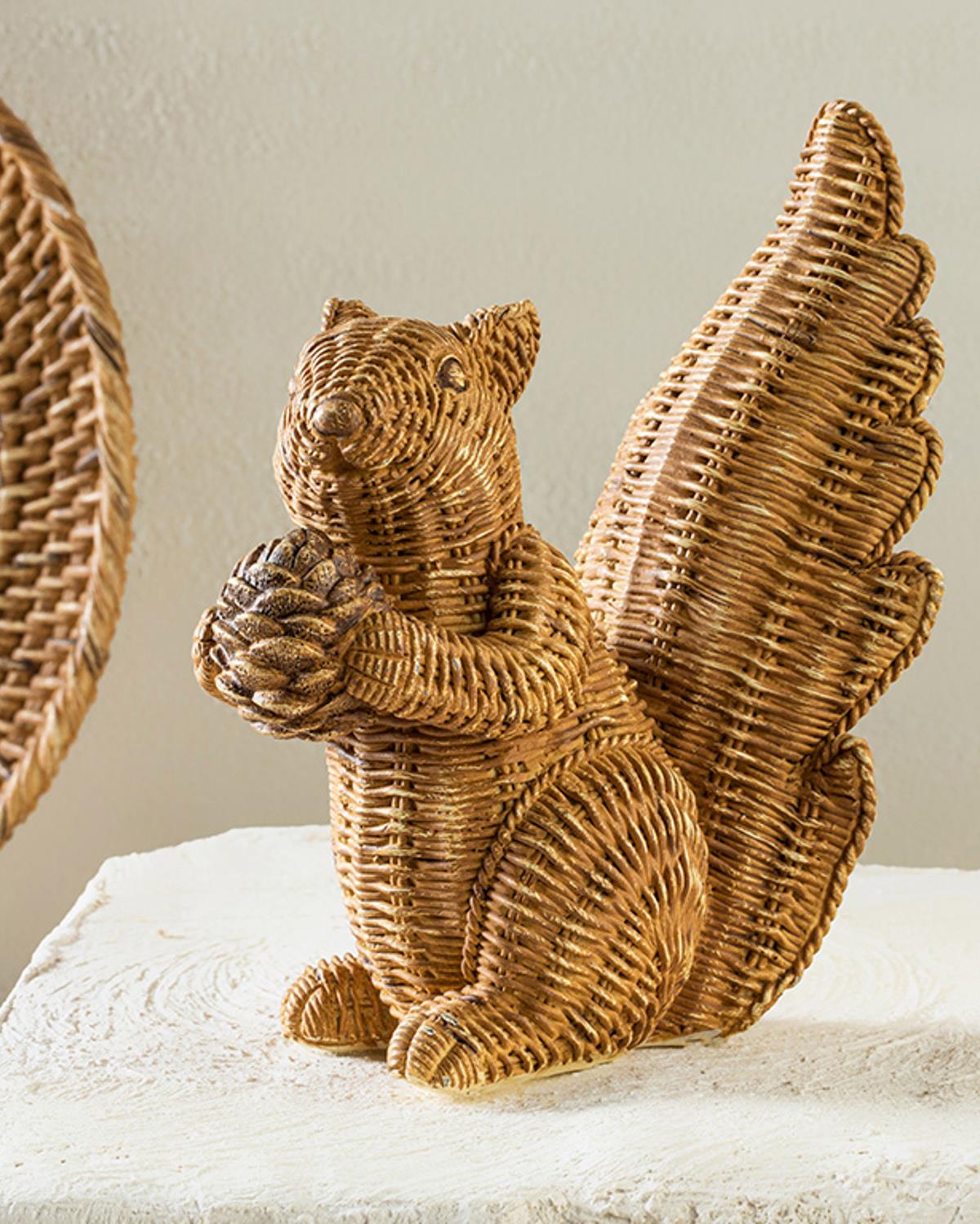 Squirrel Дрънкулка Полирезин, Кафяво, 0