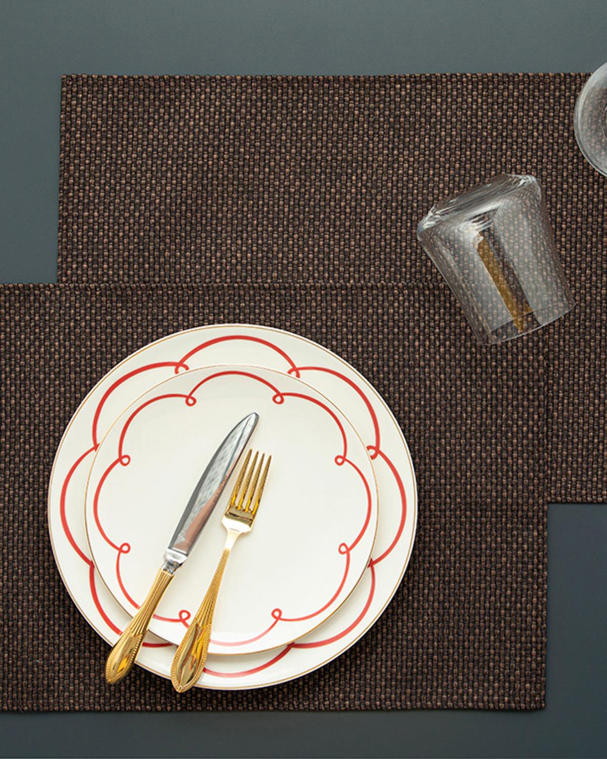 Stella Американзки Сервиз 2Бр., Полиестер, Бежово, 30 X 45 Cm