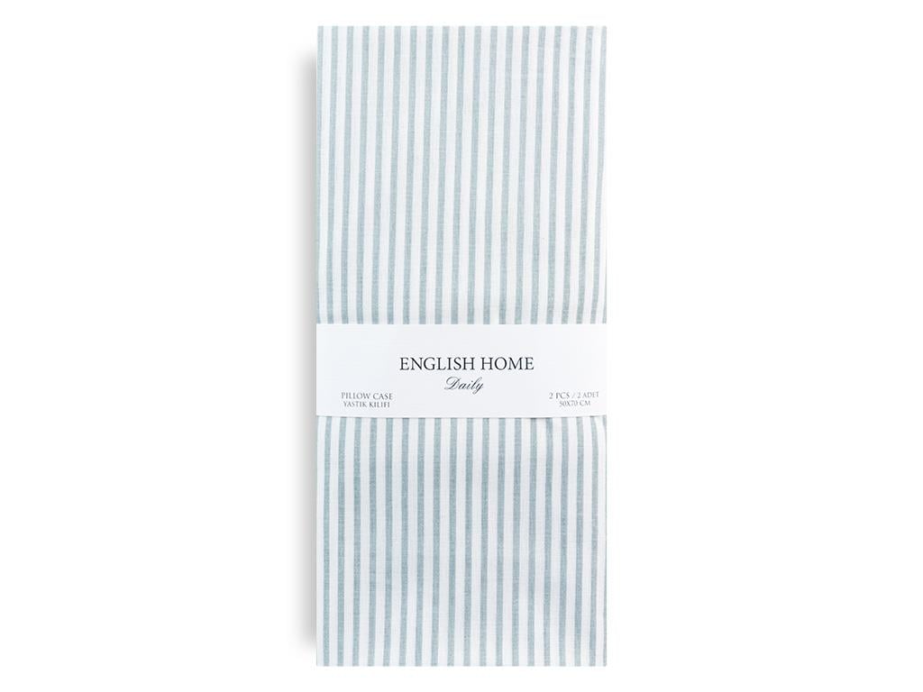 Stripe New КЪЛЪФКА ЗА ВЪЗГЛАВНИ 2 комплекта Памучен 50x70 cm Blue.