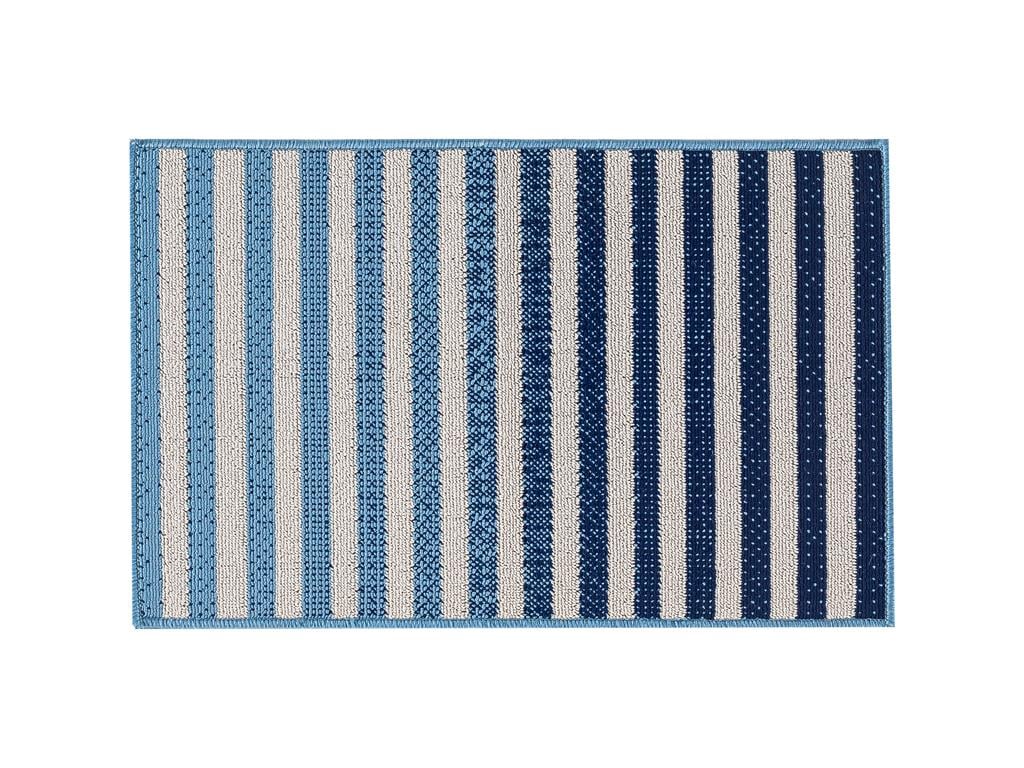Stripe КИЛИМ Тъкан White-Blue