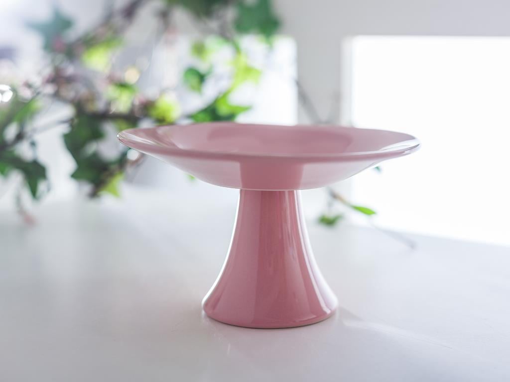 Sunny ПОСТАВКА ЗА КЕКС Stoneware Pink